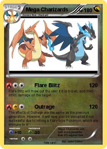 Pokemon Mega Charizards