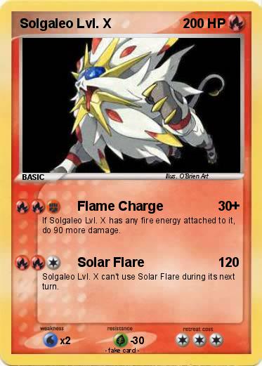 Pokemon Solgaleo Lvl. X