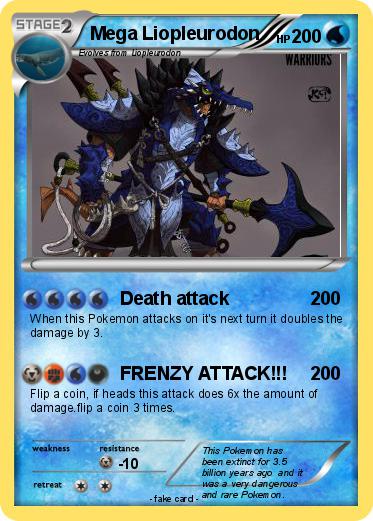 Pokemon Mega Liopleurodon