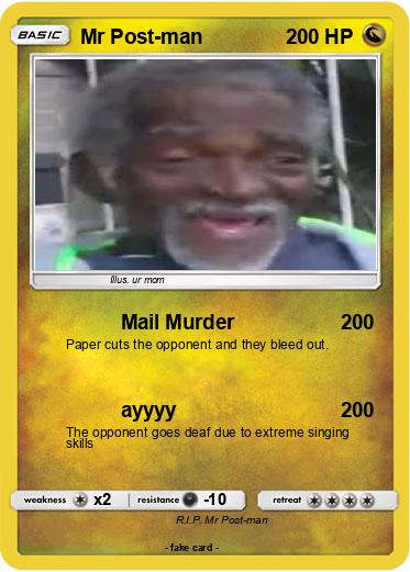 Pokemon Mr Post-man