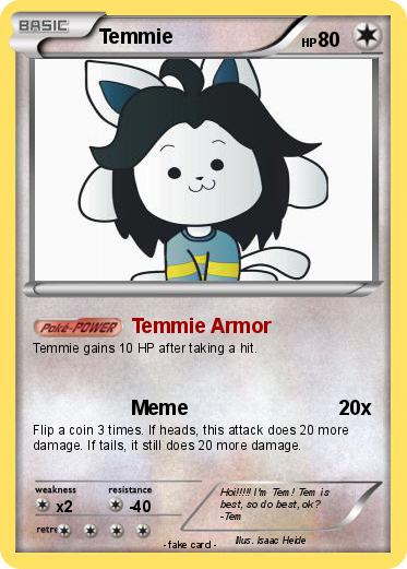 Pokemon Temmie