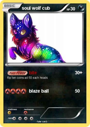 Pokemon soul wolf cub
