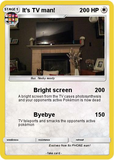 Pokemon It’s TV man!