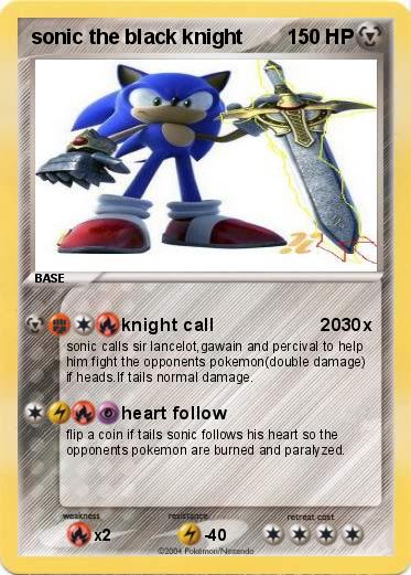 Pokemon sonic the black knight