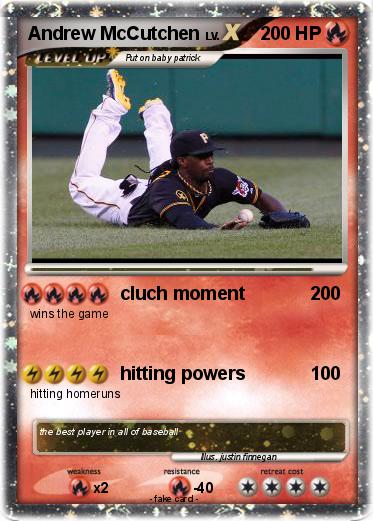 Pokemon Andrew McCutchen