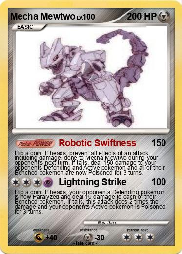Pokemon Mecha Mewtwo