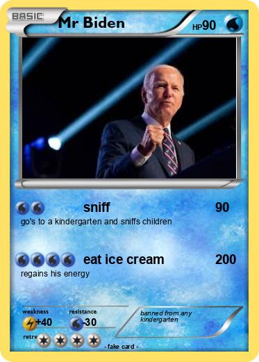 Pokemon Mr Biden