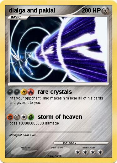 Pokemon dialga and pakial