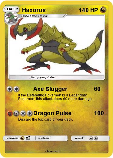 Pokemon Haxorus
