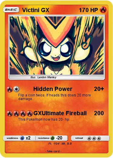 Pokemon Victini GX