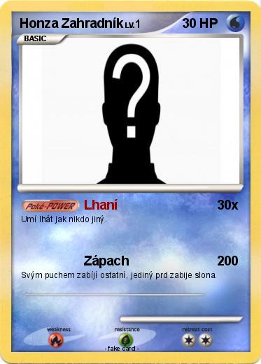 Pokemon Honza Zahradník