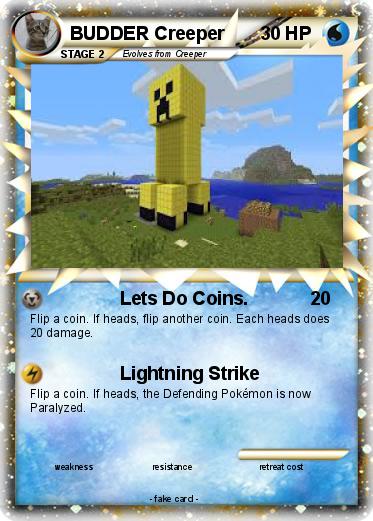 Pokemon BUDDER Creeper