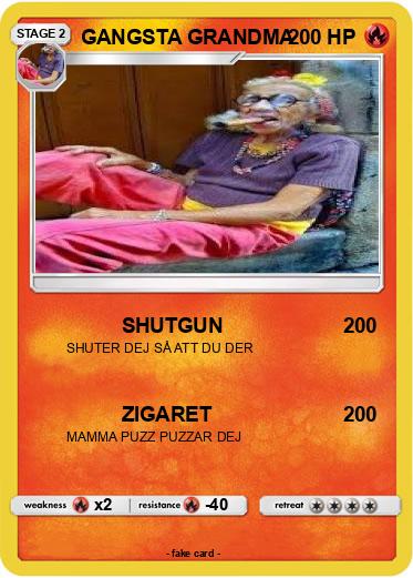 Pokemon GANGSTA GRANDMA