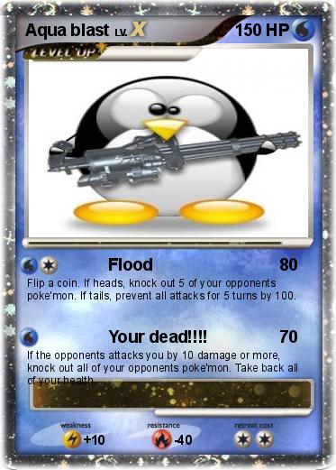 Pokemon Aqua blast