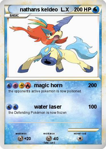 Pokemon nathans keldeo  L.X