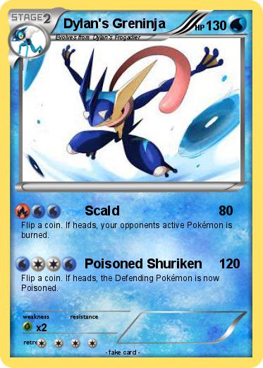 Pokemon Dylan's Greninja