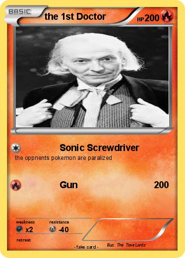 Pokemon the 1st Doctor