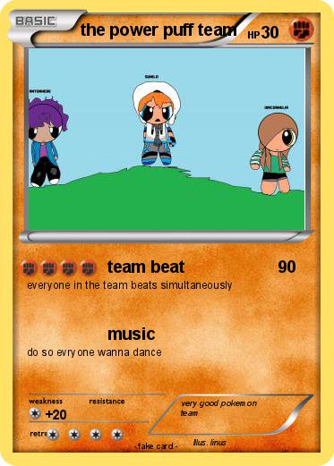 Pokemon the power puff team