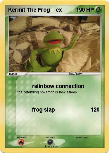 Pokemon Kermit The Frog    ex