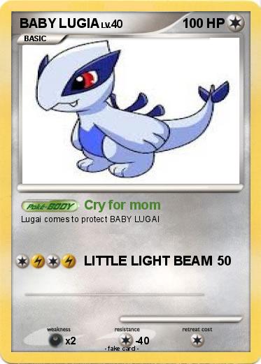 Pokemon BABY LUGIA