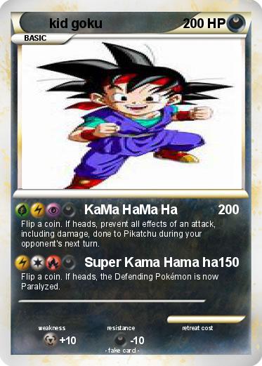 Pokemon kid goku