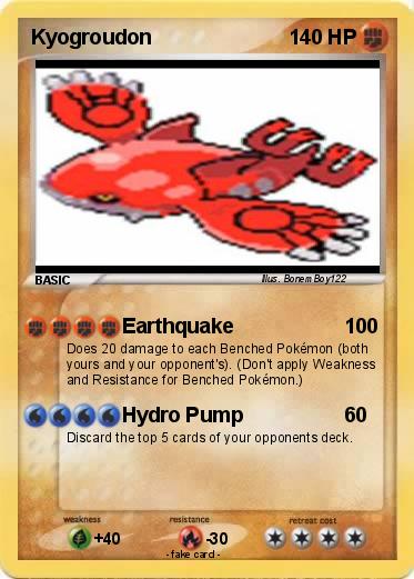 Pokemon Kyogroudon