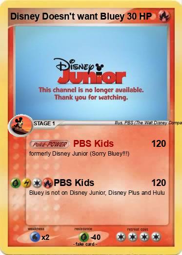 Pokemon Disney Doesn't want Bluey