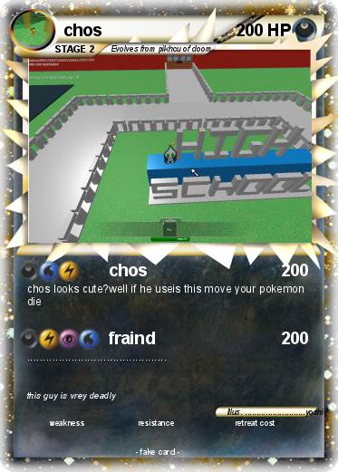 Pokemon chos