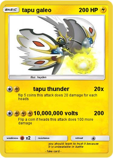 Pokemon tapu galeo
