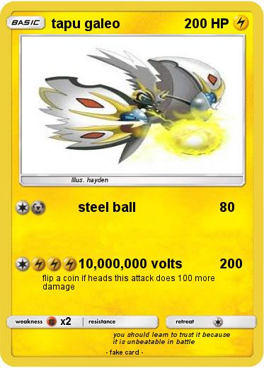 Pokemon tapu galeo