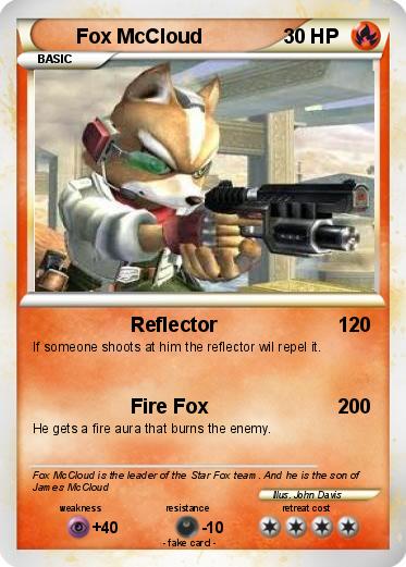 Pokemon Fox McCloud