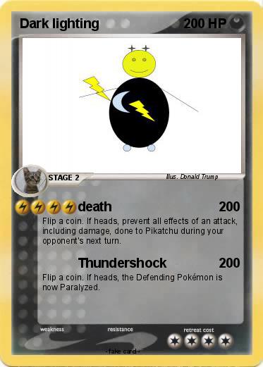 Pokemon Dark lighting
