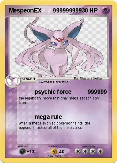 Pokemon MespeonEX       999999999