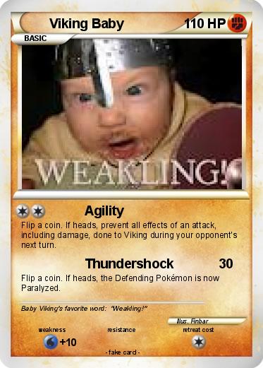 Pokemon Viking Baby