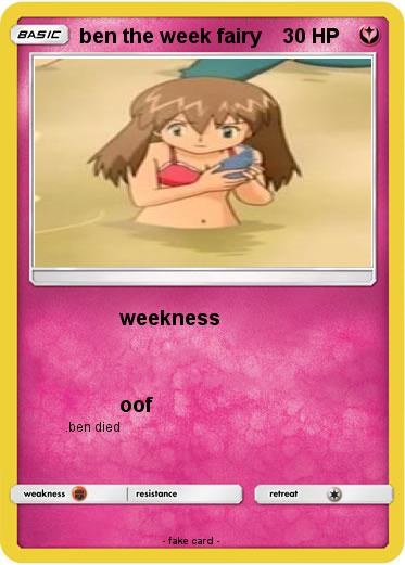 Pokemon ben the week fairy