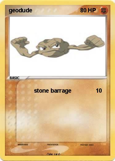 Pokemon geodude