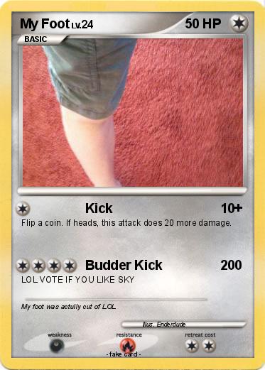 Pokemon My Foot