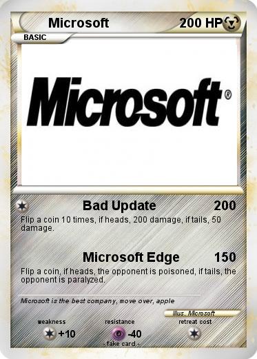 Pokemon Microsoft