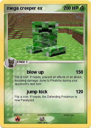 Pokemon mega creeper ex