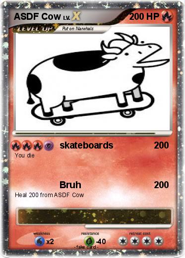 Pokemon ASDF Cow