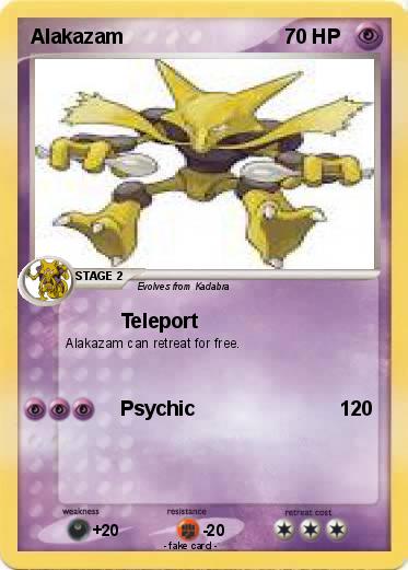 Pokemon Alakazam
