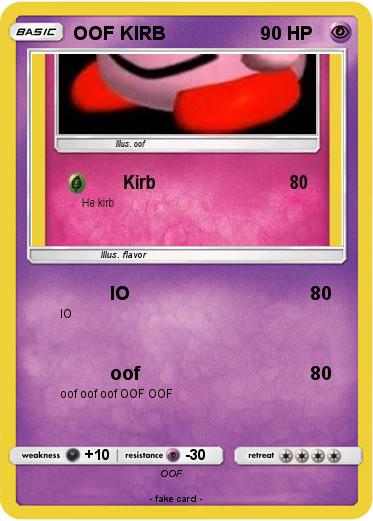 Pokemon OOF KIRB