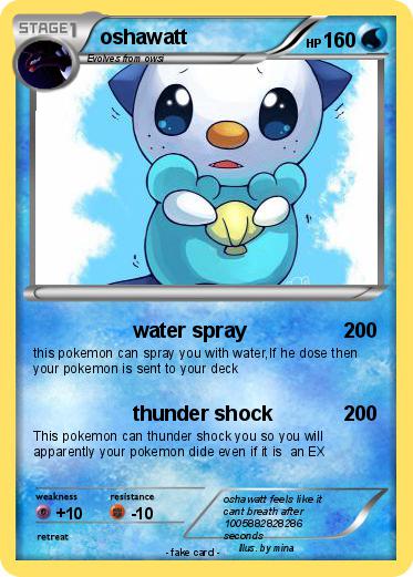 Pokemon oshawatt