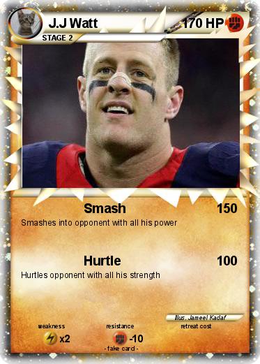 Pokemon J.J Watt