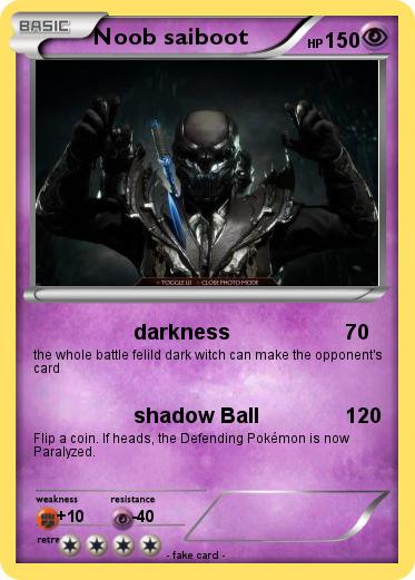 Pokemon Noob saiboot