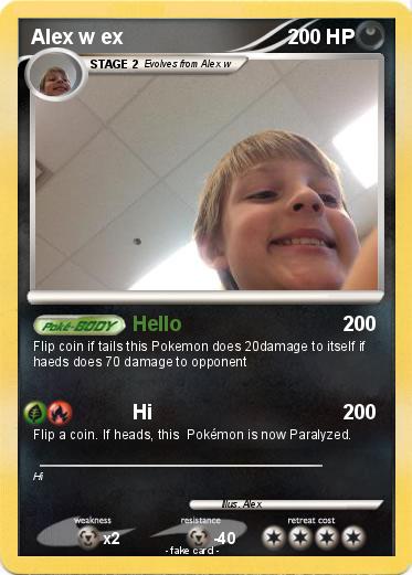 Pokemon Alex w ex