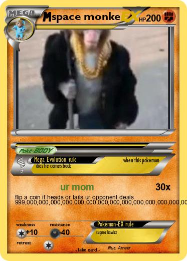 Pokemon space monke