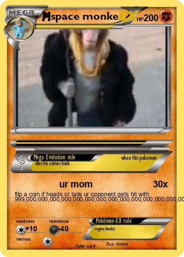 Pokemon space monke