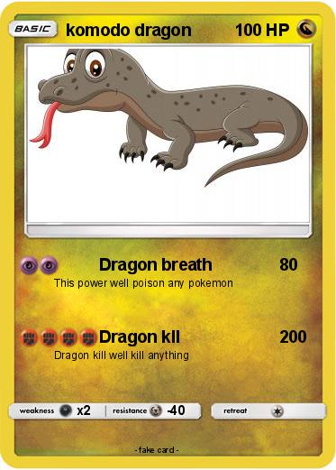 Pokemon komodo dragon