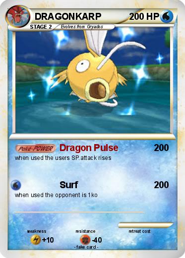 Pokemon DRAGONKARP